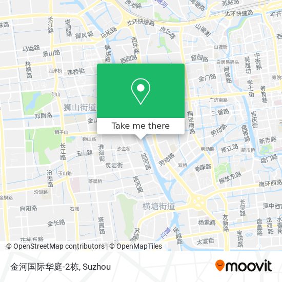 金河国际华庭-2栋 map
