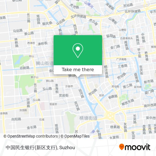 中国民生银行(新区支行) map