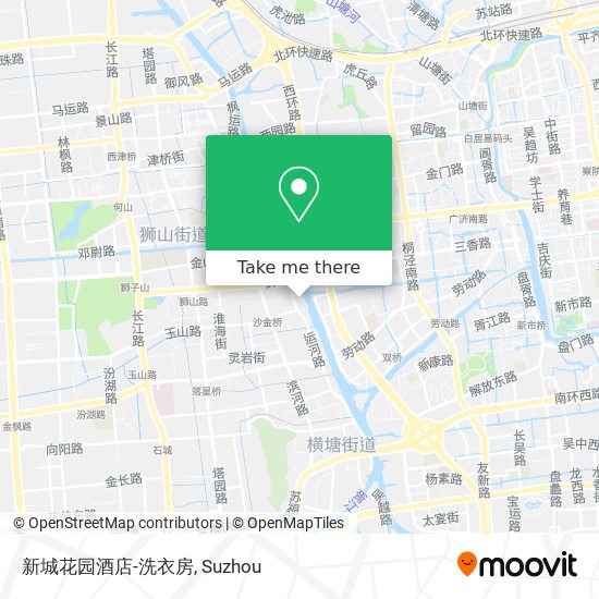 新城花园酒店-洗衣房 map