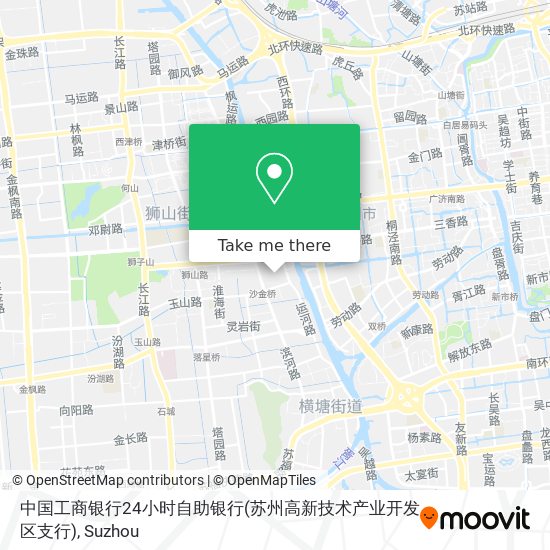 中国工商银行24小时自助银行(苏州高新技术产业开发区支行) map
