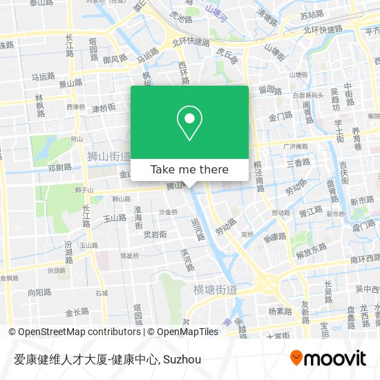 爱康健维人才大厦-健康中心 map