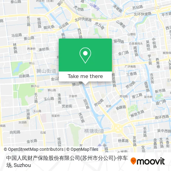 中国人民财产保险股份有限公司(苏州市分公司)-停车场 map