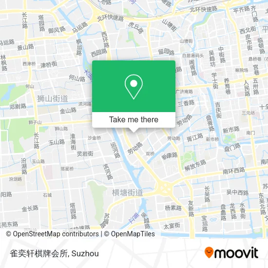 雀奕轩棋牌会所 map