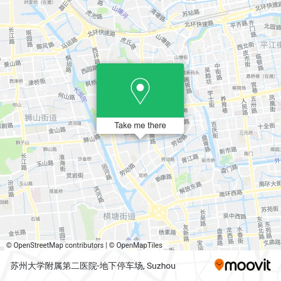 苏州大学附属第二医院-地下停车场 map