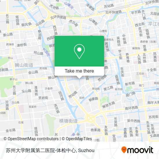 苏州大学附属第二医院-体检中心 map