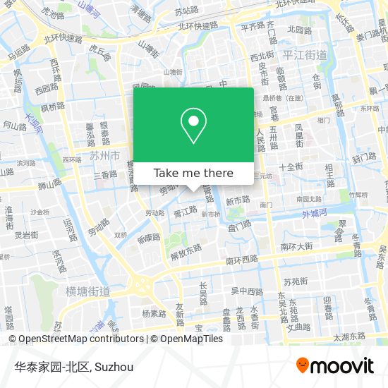 华泰家园-北区 map