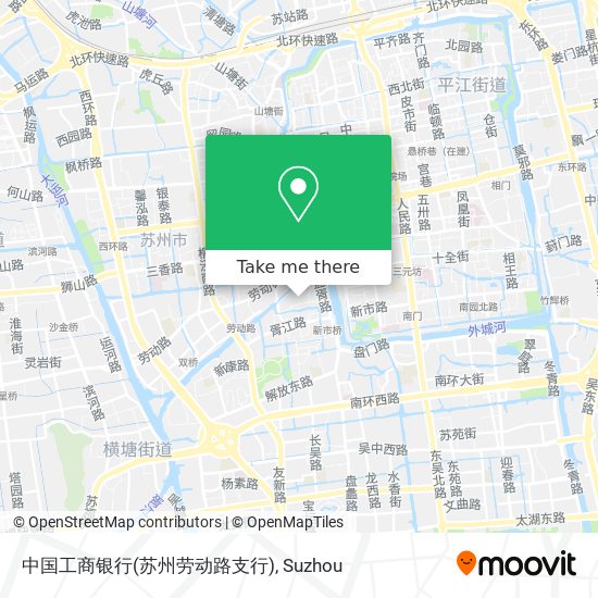 中国工商银行(苏州劳动路支行) map