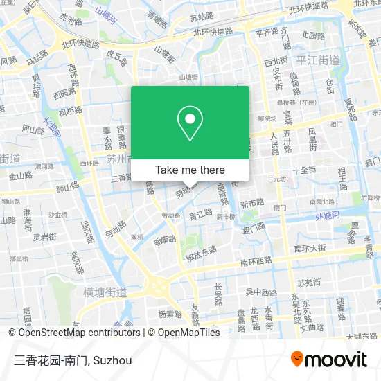 三香花园-南门 map