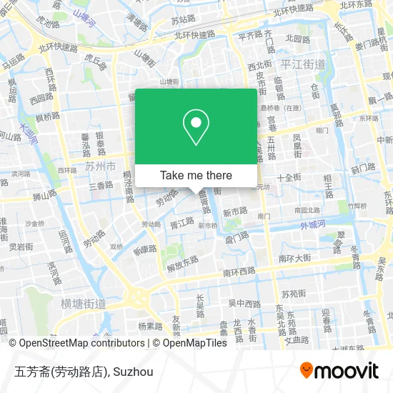 五芳斋(劳动路店) map