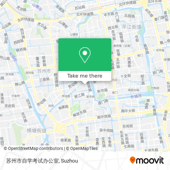 苏州市自学考试办公室 map