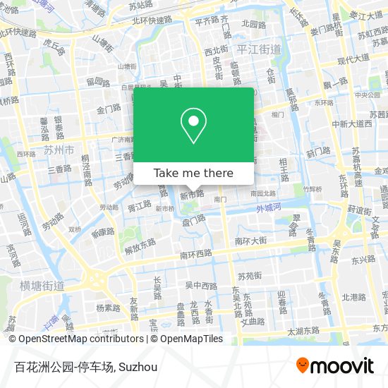 百花洲公园-停车场 map