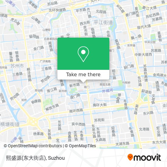 熙盛源(东大街店) map