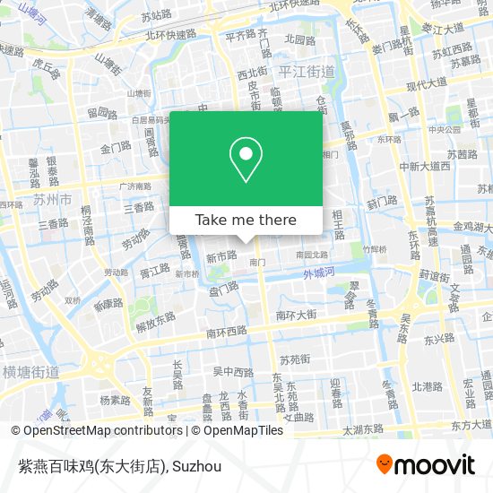 紫燕百味鸡(东大街店) map