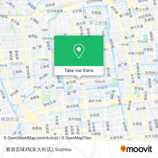 紫燕百味鸡(东大街店) map
