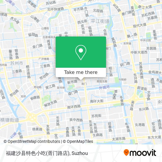 福建沙县特色小吃(胥门路店) map