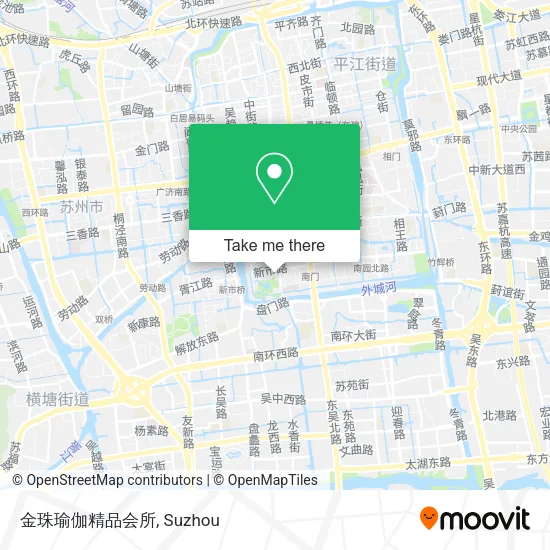 金珠瑜伽精品会所 map
