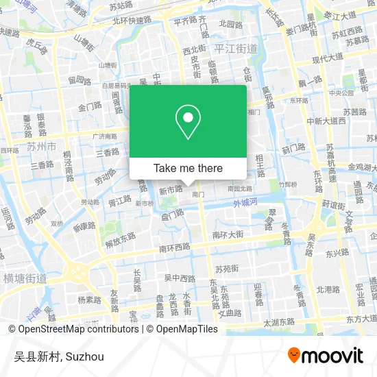吴县新村 map