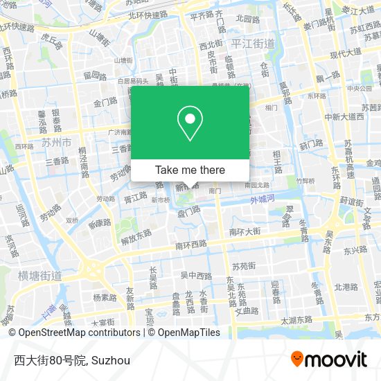 西大街80号院 map