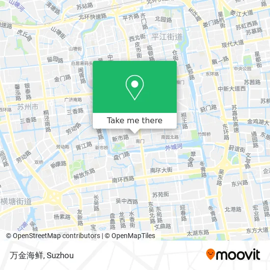 万金海鲜 map