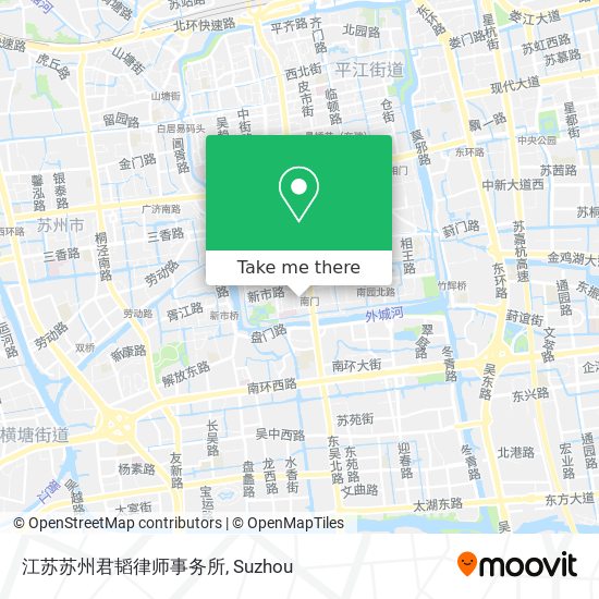 江苏苏州君韬律师事务所 map