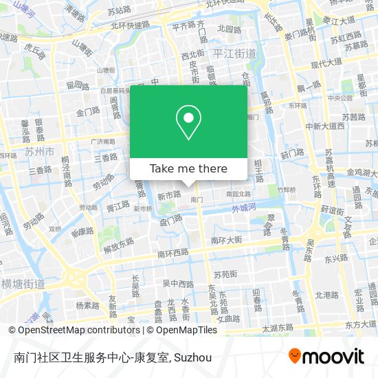 南门社区卫生服务中心-康复室 map
