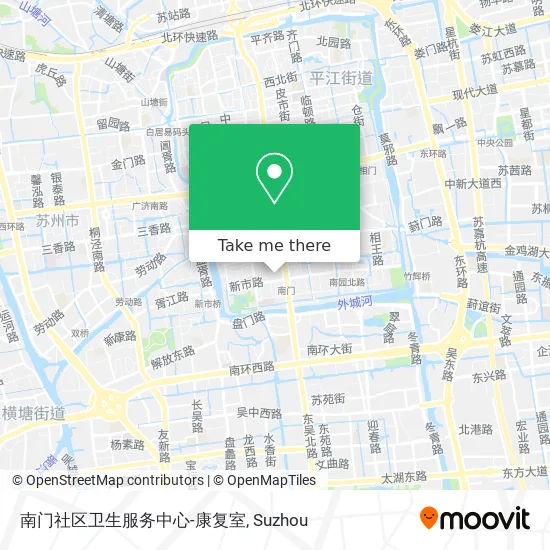 南门社区卫生服务中心-康复室 map