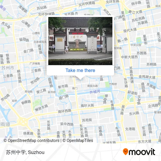 苏州中学 map