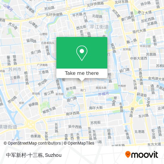 中军新村-十三栋 map