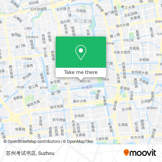 苏州考试书店 map