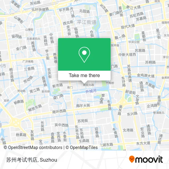 苏州考试书店 map