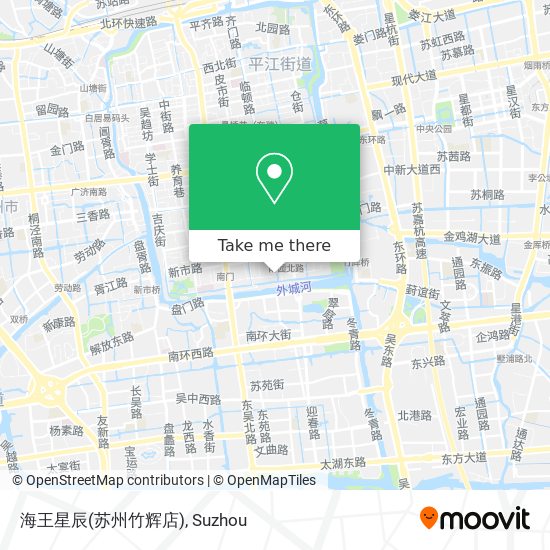 海王星辰(苏州竹辉店) map