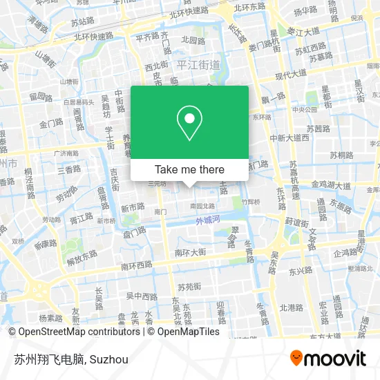 苏州翔飞电脑 map