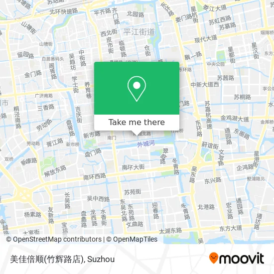 美佳倍顺(竹辉路店) map