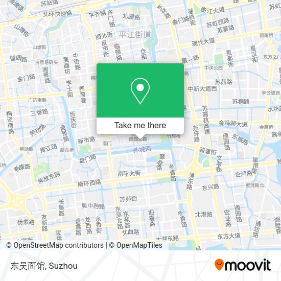 东吴面馆 map