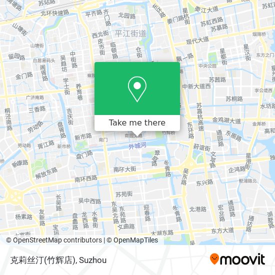 克莉丝汀(竹辉店) map