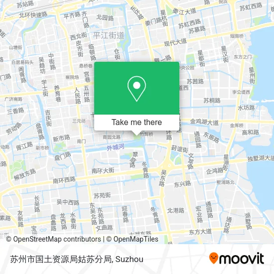 苏州市国土资源局姑苏分局 map