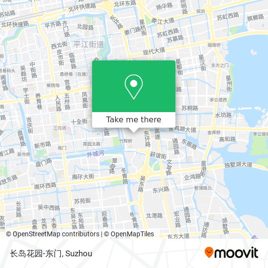 长岛花园-东门 map