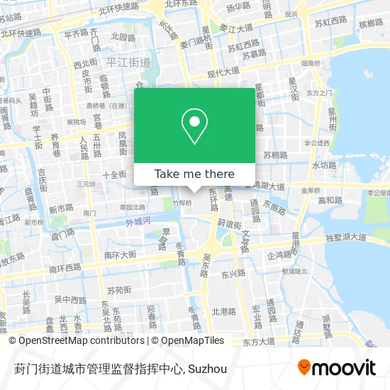 葑门街道城市管理监督指挥中心 map