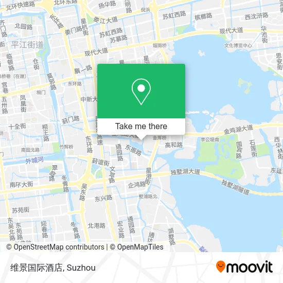 维景国际酒店 map