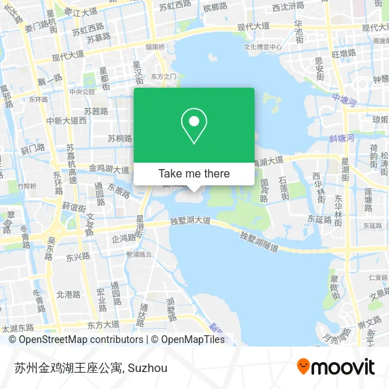 苏州金鸡湖王座公寓 map