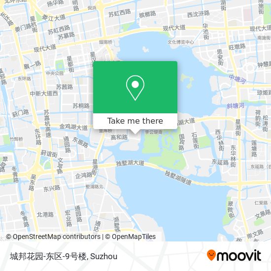 城邦花园-东区-9号楼 map
