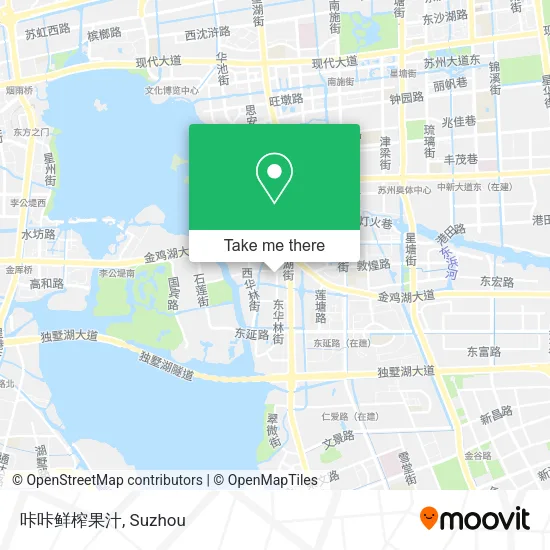 咔咔鲜榨果汁 map