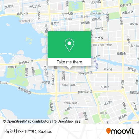 荷韵社区-卫生站 map