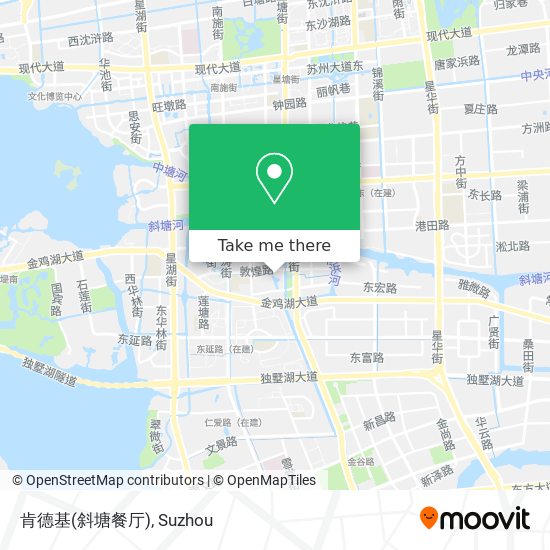 肯德基(斜塘餐厅) map