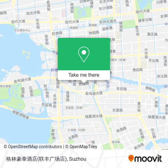 格林豪泰酒店(联丰广场店) map