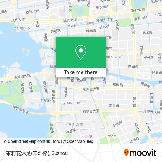 茉莉花沐足(车斜路) map