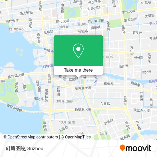 斜塘医院 map