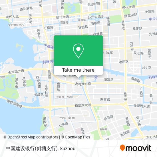 中国建设银行(斜塘支行) map