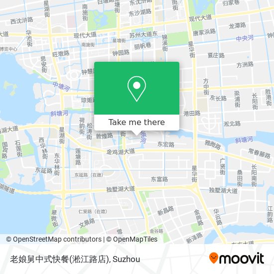 老娘舅中式快餐(淞江路店) map