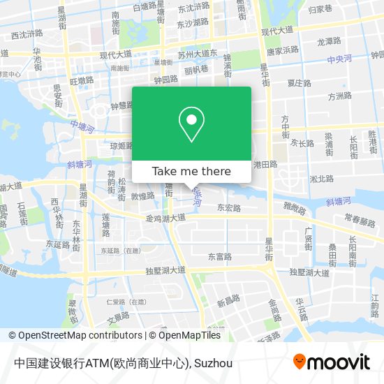 中国建设银行ATM(欧尚商业中心) map